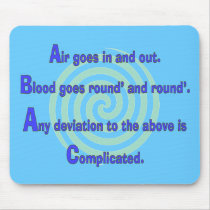 Funny Nurse or Respiratory Therapy Gifts Mousepad