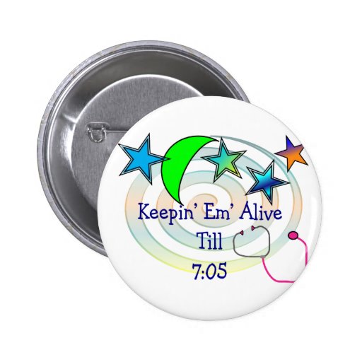 Psych Nurse Buttons and Psych Nurse Pins