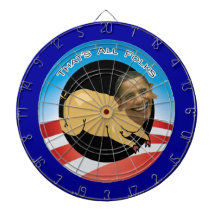 Funny Obama Nobama Dartboard
