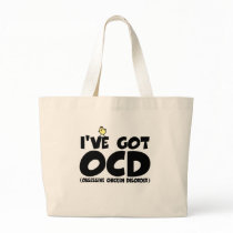 Funny OCD chicken Tote Bag