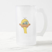 Funny Odd Duck Cartoon Mug