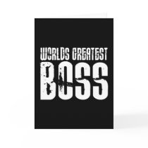 Funny Office Humor Bosses : World's Greatest Boss Cards
