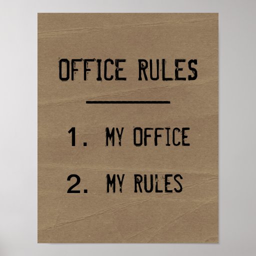 Funny Office Posters & Prints
