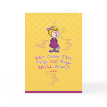 Funny Old Age Birthday Card