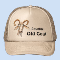 Funny Old Goat hats