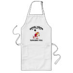 Funny Old Grandpa Bowler Gift Apron