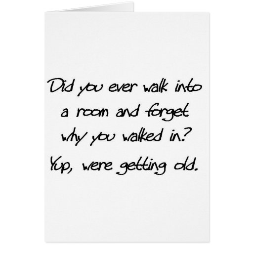 funny old people greeting card | Zazzle