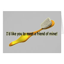 Funny Oral Hygiene Humor Card
