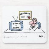 Funny Orthopedist Cartoon mousepad