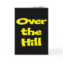 Funny Over The Hill Birthday Invitations cards by birthday_gifts Funny Over The Hill Birthday Invitations cards