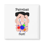 Funny paintball magnets