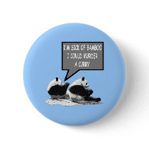 Funny Panda buttons by LIMEYBOY Funny Panda buttons