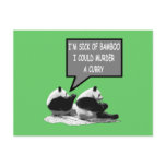 Funny Panda Postcards