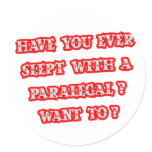 Funny Paralegal Pick-Up Line stickers