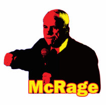 Funny Parody McCain McRage Temper photo sculptures by doonidesigns Funny Parody McCain McRage Temper photo sculptures