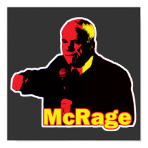 Funny Parody McCain McRage Temper posters