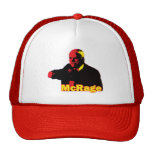 Funny Parody McCain McRage Temper Trucker Hat