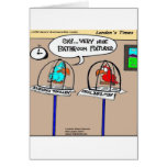 Funny Parrots Bathroom Fixtures Gifts & Tees cards