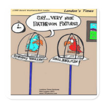 Funny Parrots Bathroom Fixtures Gifts & Tees stickers
