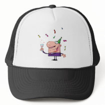 Funny Party Animal Cartoon Man hats