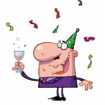 Funny Party Animal Cartoon Man