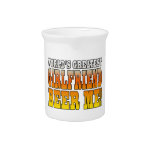 Funny Party Girlfriends Worlds Greatest Girlfriend Drink Pitchers