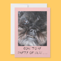Funny party invitation by cheerycherry Funny party invitation