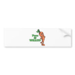 funny peas and what worried carrot bumper sticker