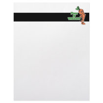 funny peas and what worried carrot letterhead design