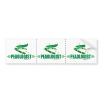 Funny Peas Bumper Stickers
