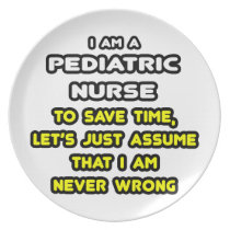 Funny Pediatric Nurse T-Shirts and Gifts plates