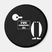 Funny penguin fridge magnets