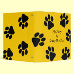 Funny Pet Dog Customizable Photo Scrapbook Binder binders