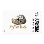 funny pet rock stamp