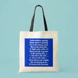 Funny Pharmacy  Tote "Twelve Days of Pharmacy" bags