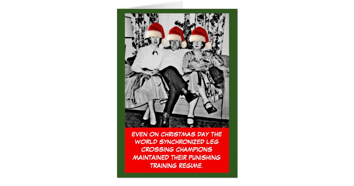 Funny photo Christmas Card | Zazzle