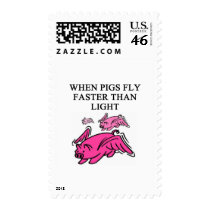 funny physics joke postage