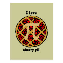 Funny pi postcards