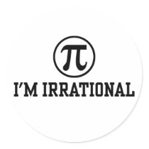 Funny Pi Stickers