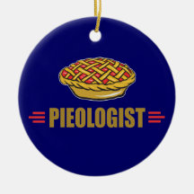 Funny Pie Christmas Ornaments