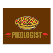Funny Pie Post Card