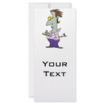 funny pierced vampire cartoon character rack card