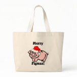 Funny pig Christmas