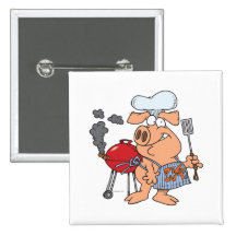 funny pig out BBQ barbecue piggy pig Pins