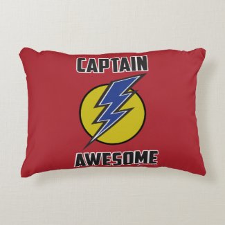Funny Pillows - CAPTAIN AWESOME