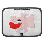 Funny Pink Fish Rickshaw Folio planners