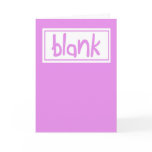 Funny Pink Humor Happy Birthday Girl Card