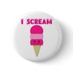 Funny Pink Ice Cream