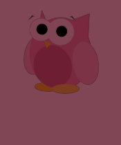 Funny Pink Owl T-Shirt t-shirts