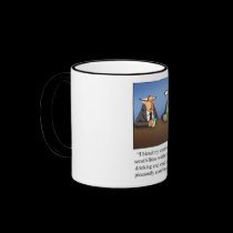 Funny Politics and Drinking Cartoon Gift! mugs